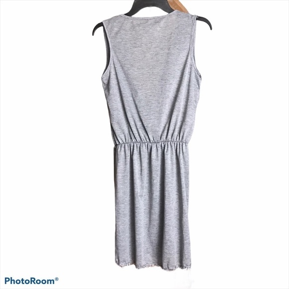 Faux Wrap Style Mini Dress Gamiss Small - Picture 5 of 5